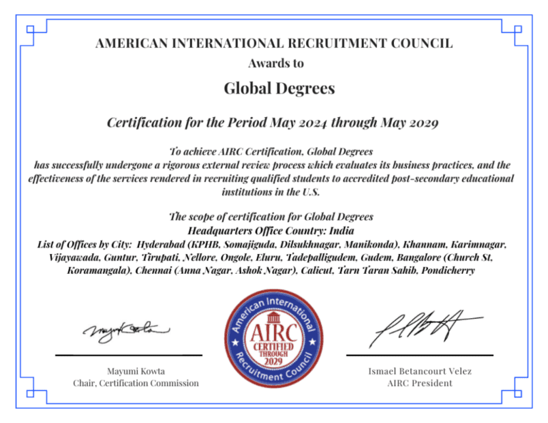 Global Degrees Best Study Abroad Overseas Consultancy